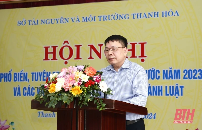 Phổ biến, tuyên truyền Luật Tài nguyên nước 2023 và các văn bản quy định chi tiết thi hành luật