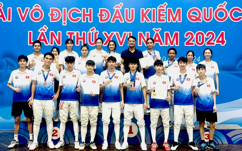 VĐV Thanh Hóa thi đấu thành công tại Giải vô địch bắn cung và đấu kiếm quốc gia 2024