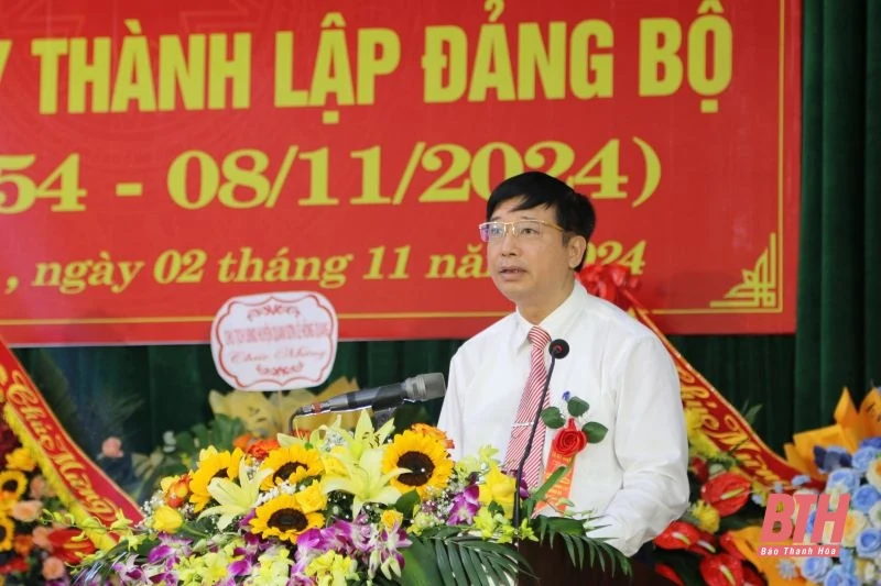 Đảng bộ xã Hoằng Quý kỷ niệm 70 năm ngày thành lập