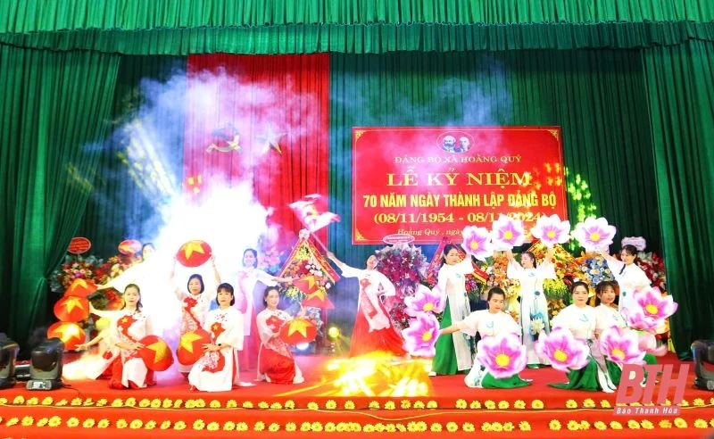 Đảng bộ xã Hoằng Quý kỷ niệm 70 năm ngày thành lập