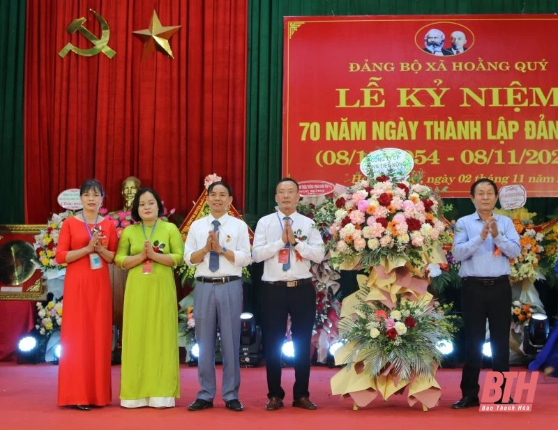 Đảng bộ xã Hoằng Quý kỷ niệm 70 năm ngày thành lập
