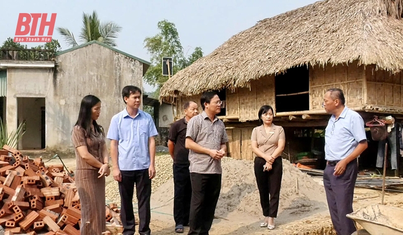 Lang Chánh hỗ trợ nhà ở cho hộ nghèo, hộ gia đình chính sách, hộ còn khó khăn về nhà ở