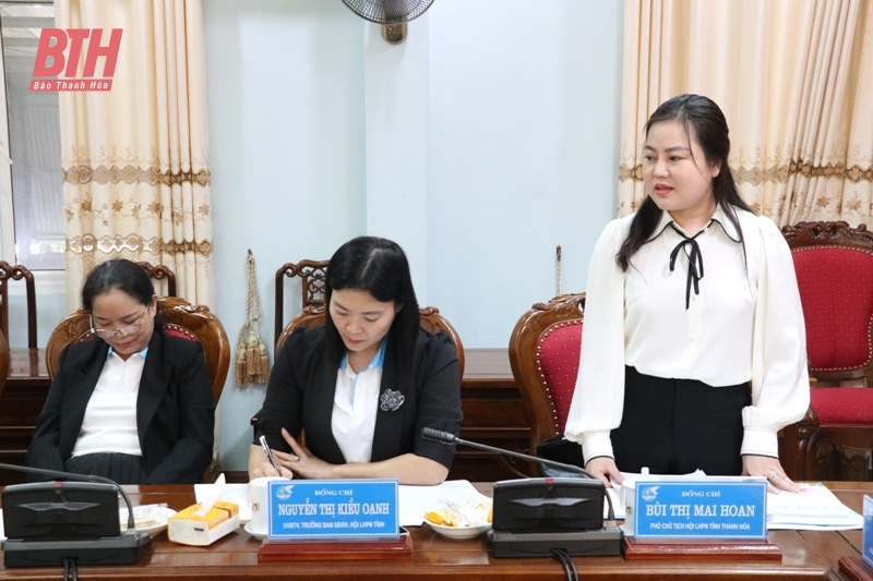 Cụm thi đua số 1 Hội LHPN tỉnh tổng kết phong trào, hoạt động năm 2024