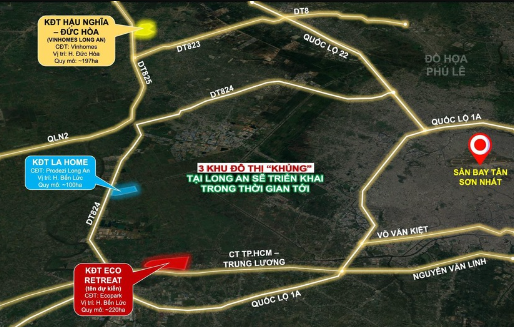 Vị trí Ecopark Long An có gì đặc biệt? Lý do tăng giá là gì?