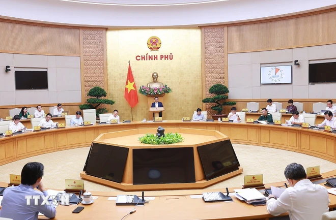 Thủ tướng Phạm Minh Chính chủ trì phiên họp Chính phủ thường kỳ tháng 10/2024