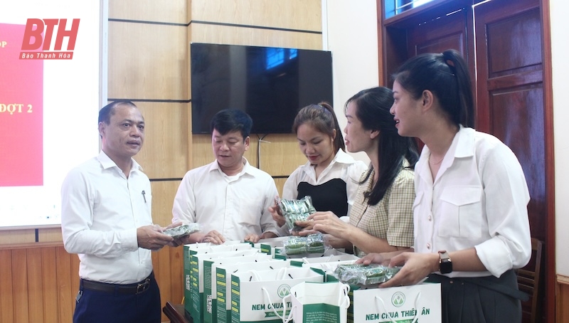 Huyện Thiệu Hóa có thêm 3 m88 link mới nhất đạt OCOP 3 sao