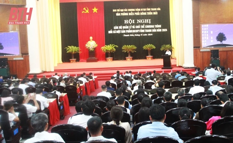 Tập huấn cho cán bộ quản lý và chủ thể OCOP năm 2024