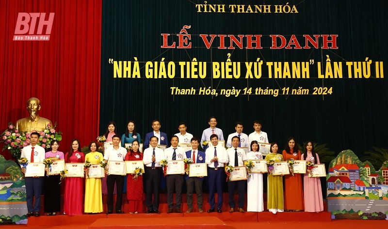 Vinh danh “Nhà giáo tiêu biểu xứ Thanh” lần thứ hai, năm 2024