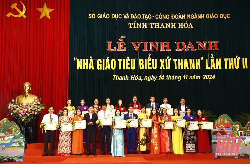 Vinh danh “Nhà giáo tiêu biểu xứ Thanh” lần thứ hai, năm 2024