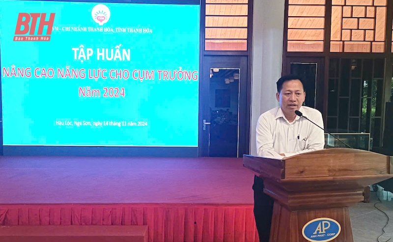 TYM chi nhánh Thanh Hóa: Tập huấn nâng cao năng lực cụm trưởng năm 2024