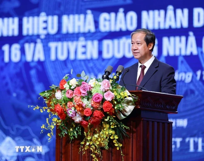 Trao tặng danh hiệu Nhà giáo nhân dân, Nhà giáo ưu tú năm 2024