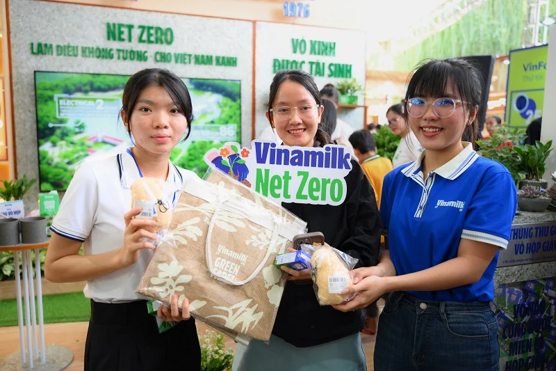 Vinamilk lan tỏa thông điệp về phát triển bền vững đến người tiêu dùng qua từng vỏ hộp sữa
