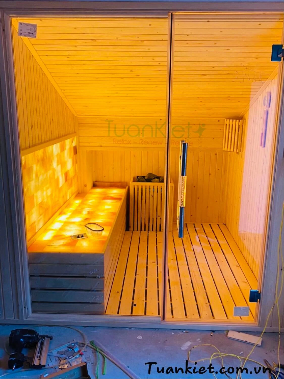Tuấn Kiệt thi công khu xông hơi spa, khách sạn tại Thanh Hóa