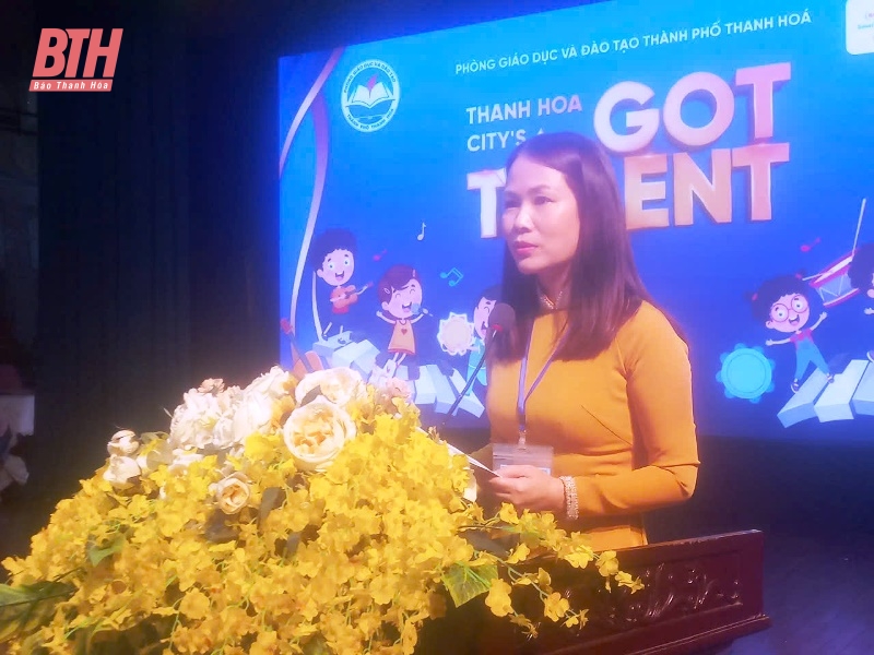 Tìm kiếm tài năng học đường “Thanh Hoa City’s Got Talent”, lần thứ I năm 2024