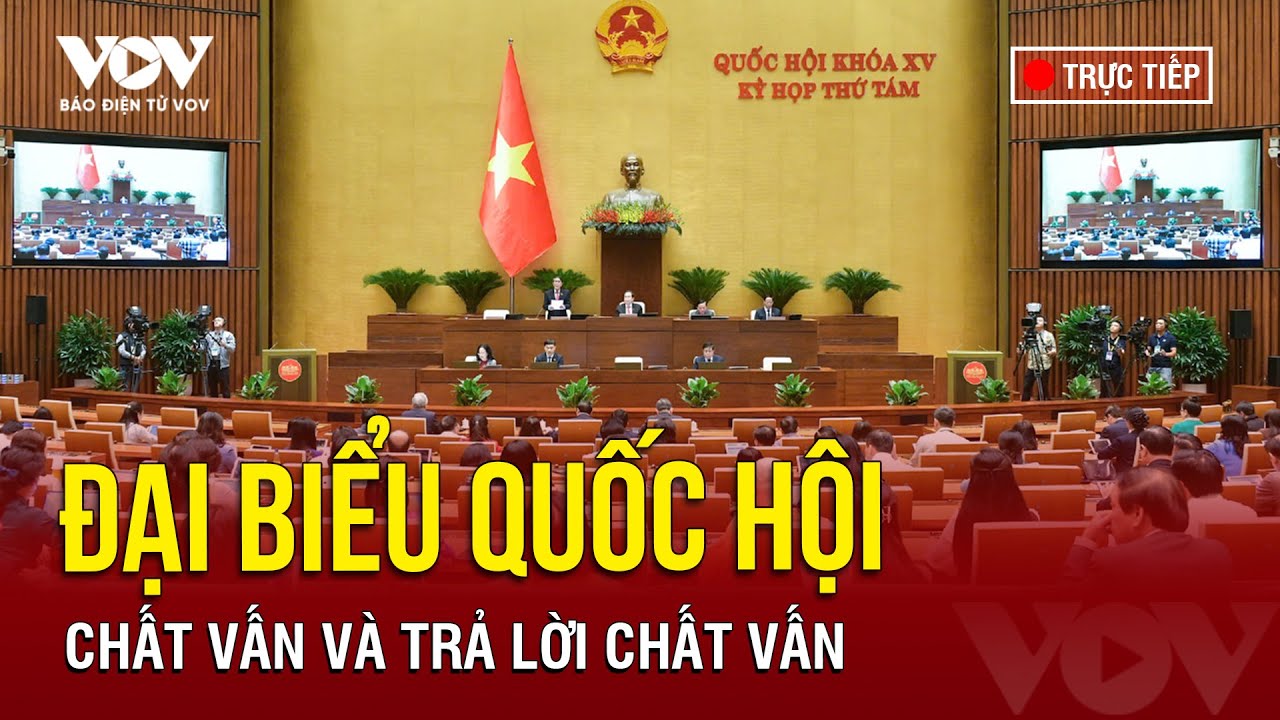 [Trực tiếp] - Bộ trưởng Bộ Y tế Đào Hồng Lan trả lời chất vấn