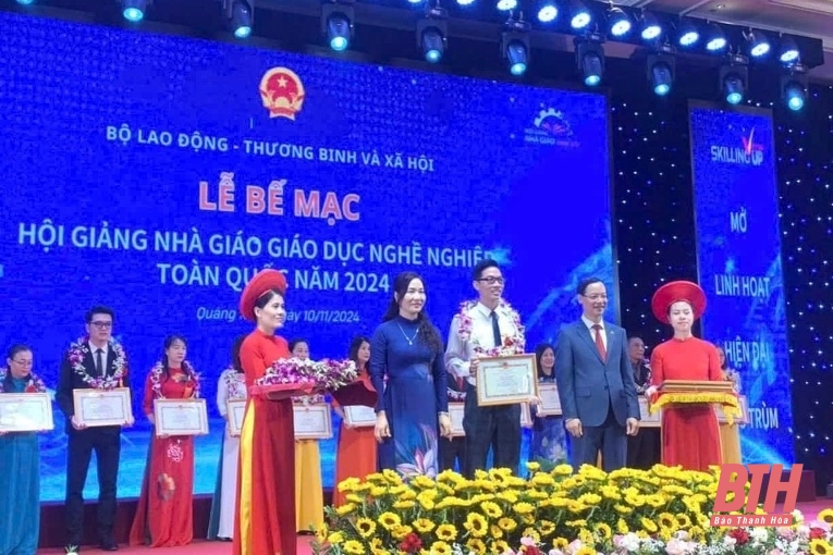 Trường CĐ Y tế Thanh Hóa có 4 giải tại Hội giảng Nhà giáo giáo dục nghề nghiệp toàn quốc