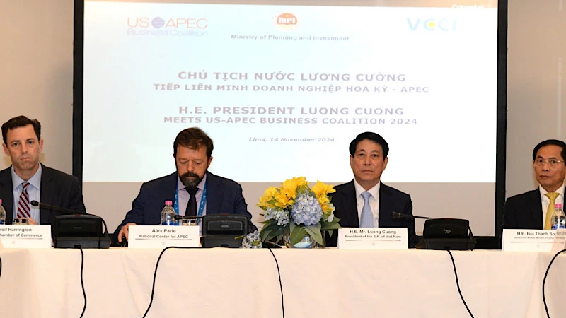 Việt Nam mong muốn hợp tác chặt chẽ với các doanh nghiệp Hoa Kỳ và khu vực APEC