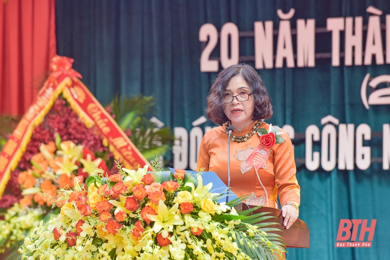 Trường THPT Hậu Lộc 3 kỷ niệm 20 năm thành lập và Đón Bằng công nhận đạt chuẩn Quốc gia mức độ 1