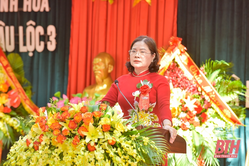 Trường THPT Hậu Lộc 3 kỷ niệm 20 năm thành lập và Đón Bằng công nhận đạt chuẩn Quốc gia mức độ 1