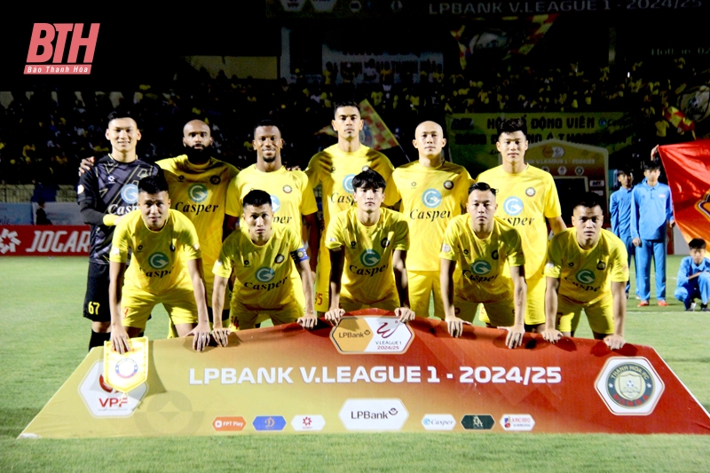 Đông Á Thanh Hóa kết thúc năm 2024 trên đỉnh bảng V.League 1