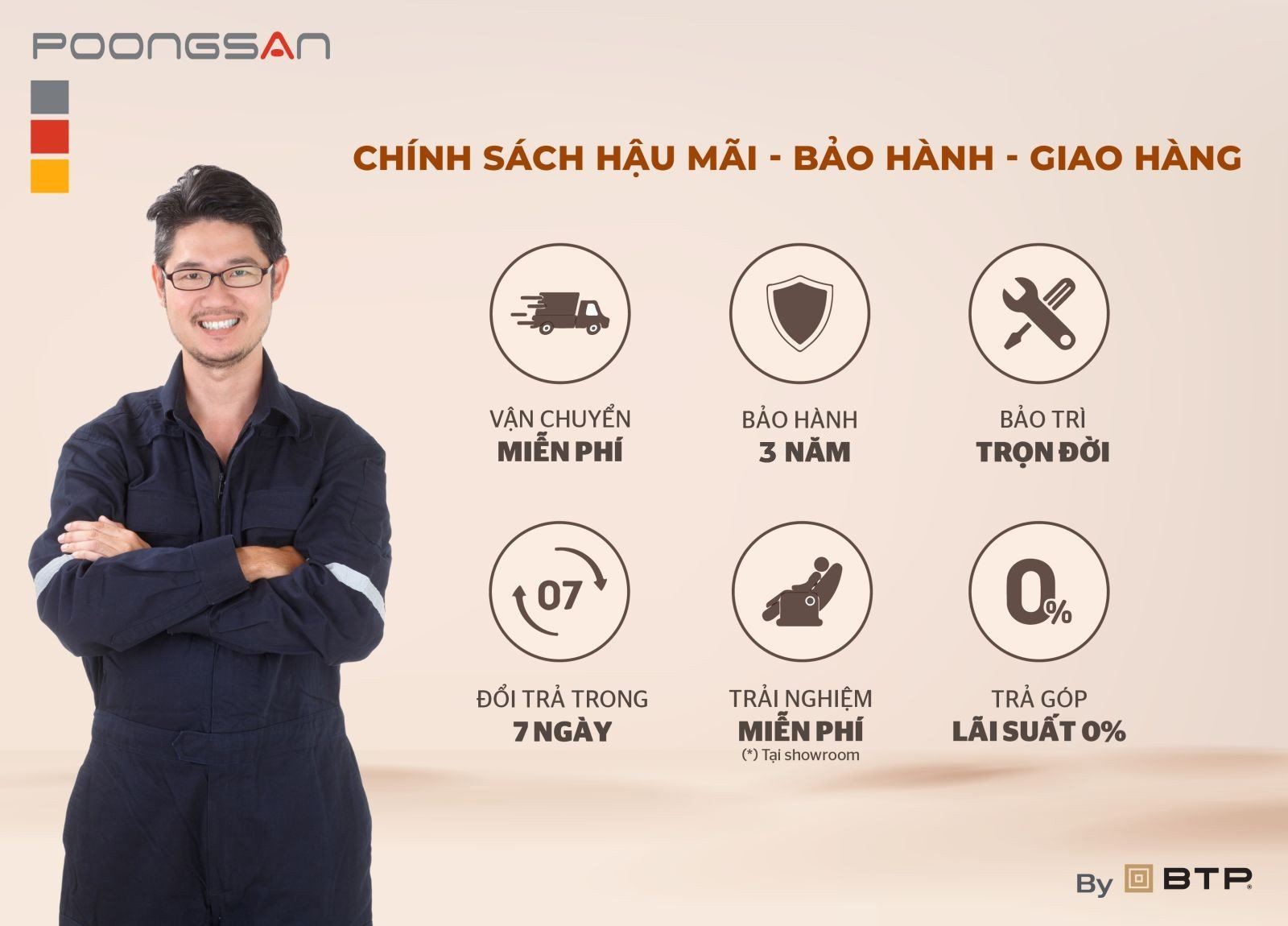 Hệ thống showroom Poongsan - Dẫn đầu phủ sóng thị trường Việt