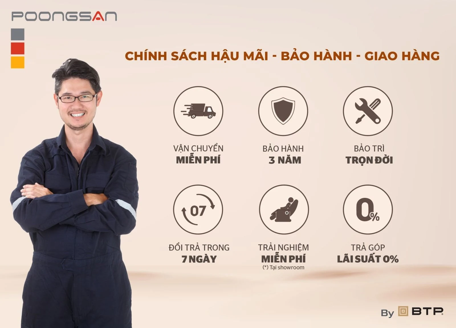 Hệ thống showroom Poongsan - Dẫn đầu phủ sóng thị trường Việt