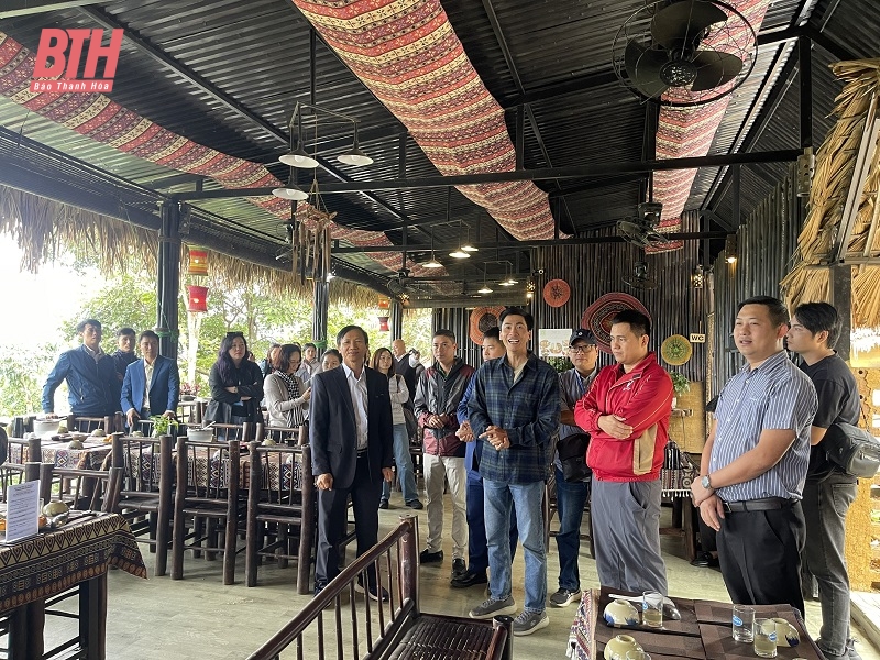 Đoàn famtrip Hiệp hội Du lịch Việt Nam khảo sát, trải nghiệm tại Khu Du lịch sinh thái cộng đồng Pù Luông