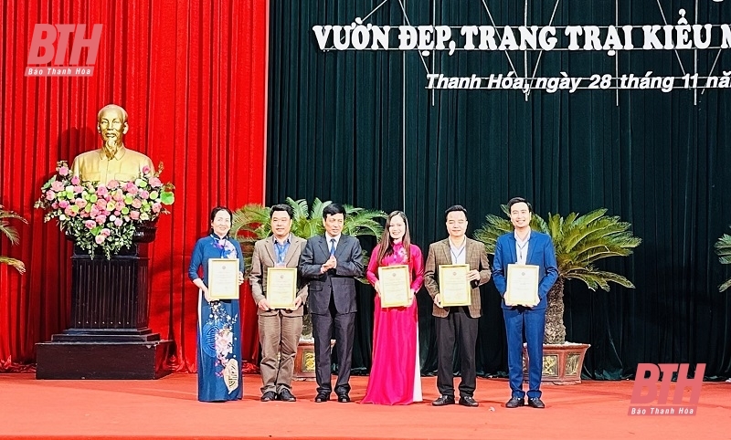 Chung kết cuộc thi “Vườn đẹp, trang trại kiểu mẫu