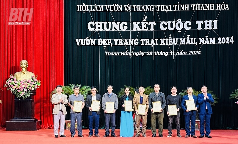 Chung kết cuộc thi “Vườn đẹp, trang trại kiểu mẫu