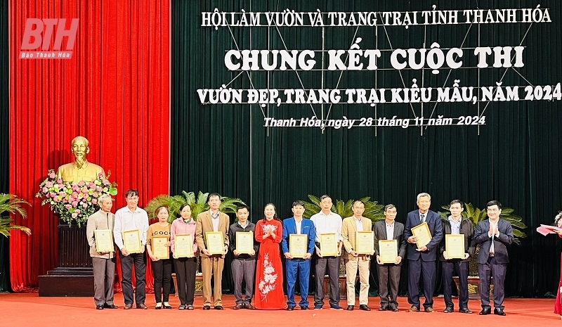 Chung kết cuộc thi “Vườn đẹp, trang trại kiểu mẫu