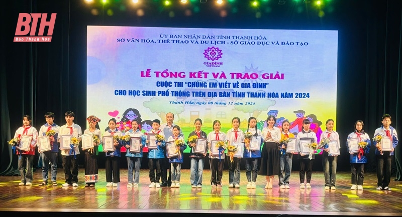 Hai bức thư đoạt giải Nhất tại cuộc thi “Chúng em viết về gia đình”