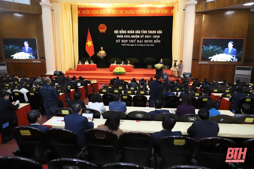 Kỳ họp thứ 24, HĐND tỉnh Thanh Hóa khóa XVIII: Biểu quyết thông qua nhiều Nghị quyết quan trọng và bế mạc kỳ họp