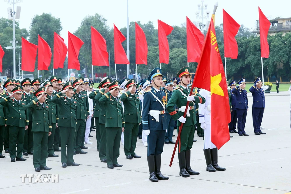 Bộ Quốc phòng báo công dâng Bác nhân kỷ niệm 80 năm thành lập m88 trang chủ Nhân dân