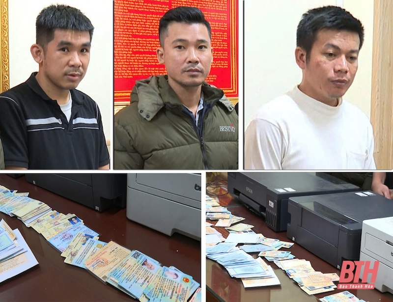 Khởi tố, bắt tạm giam 3 đối tượng làm giả con dấu, tài liệu của cơ quan, tổ chức