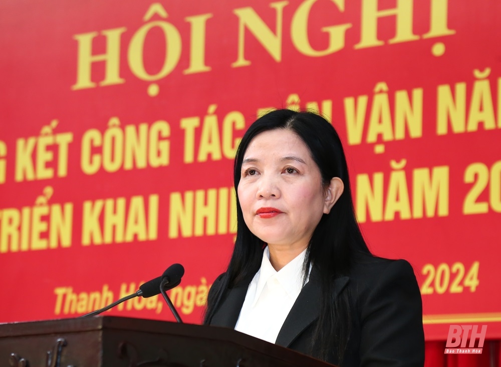 Thông suốt tư tưởng, tiếp tục làm việc, cống hiến cho công tác dân vận của Đảng ngày càng hiệu quả, rõ nét, có dấu ấn