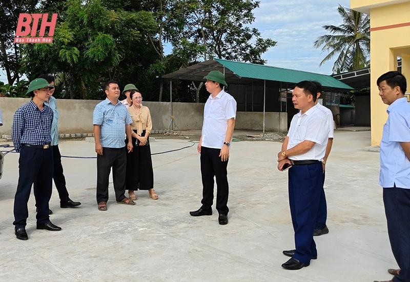 Hành trình đạt huyện nông thôn mới nâng cao: Vững từ thôn, chắc từ xã (Bài 2) - Vai trò của cấp ủy - Dồn sức “chặng nước rút”
