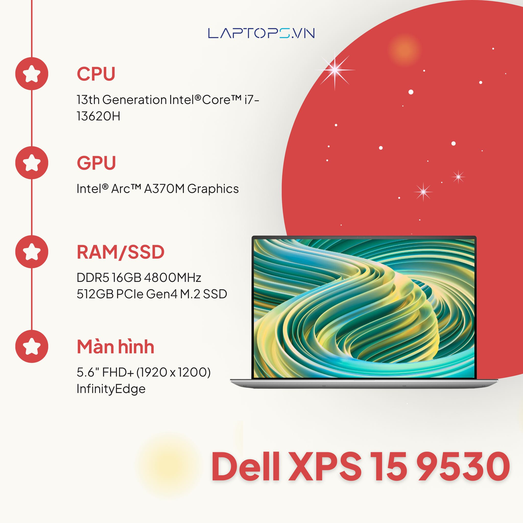 Laptop cao cấp xách tay Dell XPS giá rẻ tại Laptops.vn