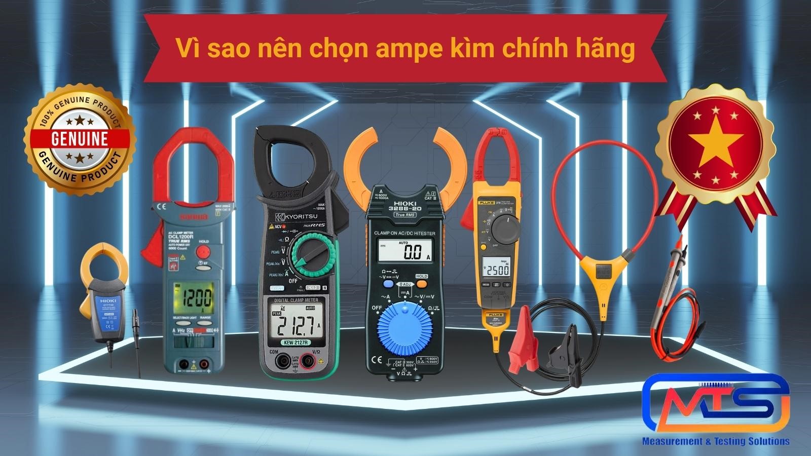 Nhà phân phối ampe kìm chính hãng - Giải Pháp Đo Kiểm