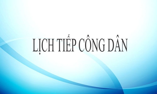 Lịch tiếp dân, đối thoại với dân của đồng chí Bí thư m88 link mới nhất năm 2025