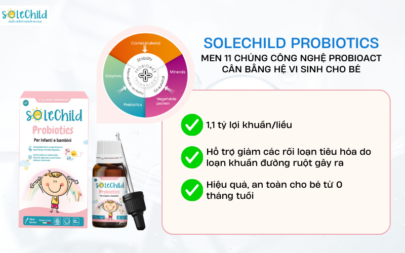 Probioact-Cerebio - Đột phá công nghệ bảo vệ men vao m88, hỗ trợ bé tiêu hóa khỏe mạnh
