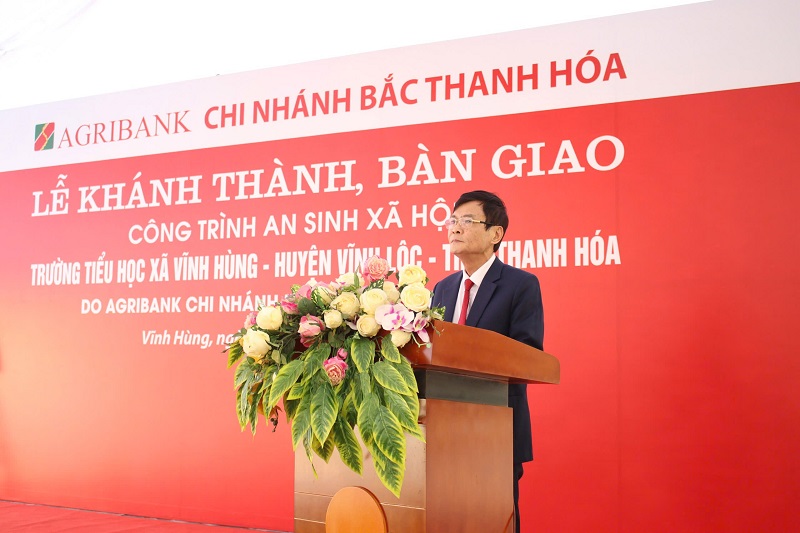 Agribank Bắc kèo nhà cái m88 tài trợ hơn 7,1 tỷ đồng xây dựng Trường Tiểu học xã Vĩnh Hùng