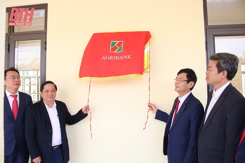 Agribank Bắc kèo nhà cái m88 tài trợ hơn 7,1 tỷ đồng xây dựng Trường Tiểu học xã Vĩnh Hùng