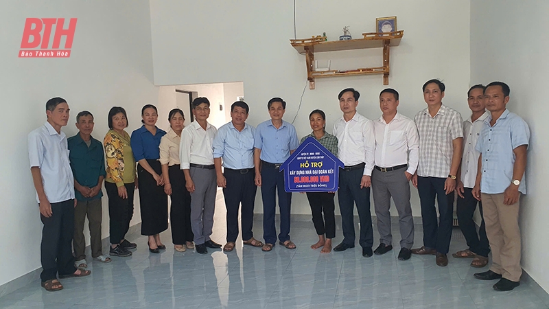 Cẩm Thủy đẩy nhanh tiến độ xây dựng nhà ở vao m88 hộ nghèo