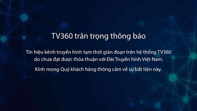 Một số kênh sóng VTV bị gián đoạn tín hiệu trên các ứng dụng truyền link đăng nhập m88
