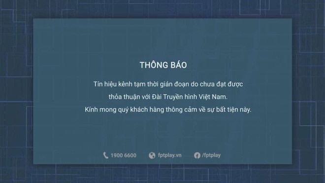 Một số kênh sóng VTV bị gián đoạn tín hiệu trên các ứng dụng truyền link đăng nhập m88