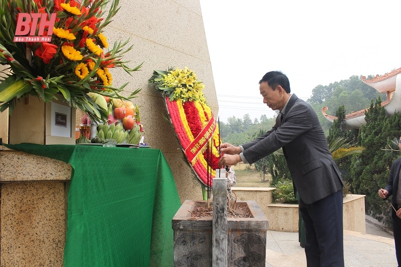 Chủ nhiệm Ủy ban Kiểm tra Tỉnh ủy Lê Quang Hùng kiểm tra sản xuất, đời sống Nhân dân huyện Thạch Thành