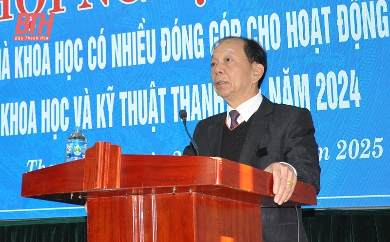 Liên hiệp các Hội Khoa học và Kỹ thuật Thanh Hóa gặp mặt trí thức, nhà khoa học tiêu biểu 