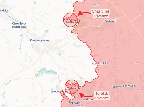 Quân đội nhà cái m88 tiến về Pokrovsk, chiếm Novovasylivka ở miền đông Ukraine
