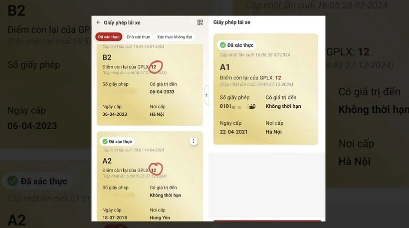 Cảnh báo hình thức kèo nhà cái m88 mới cài đặt 12 điểm giấy phép lái xe