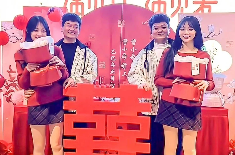 Hai cặp song sinh tổ chức lễ đính m m88 chung, thu hút 4 triệu lượt xem trực tuyến